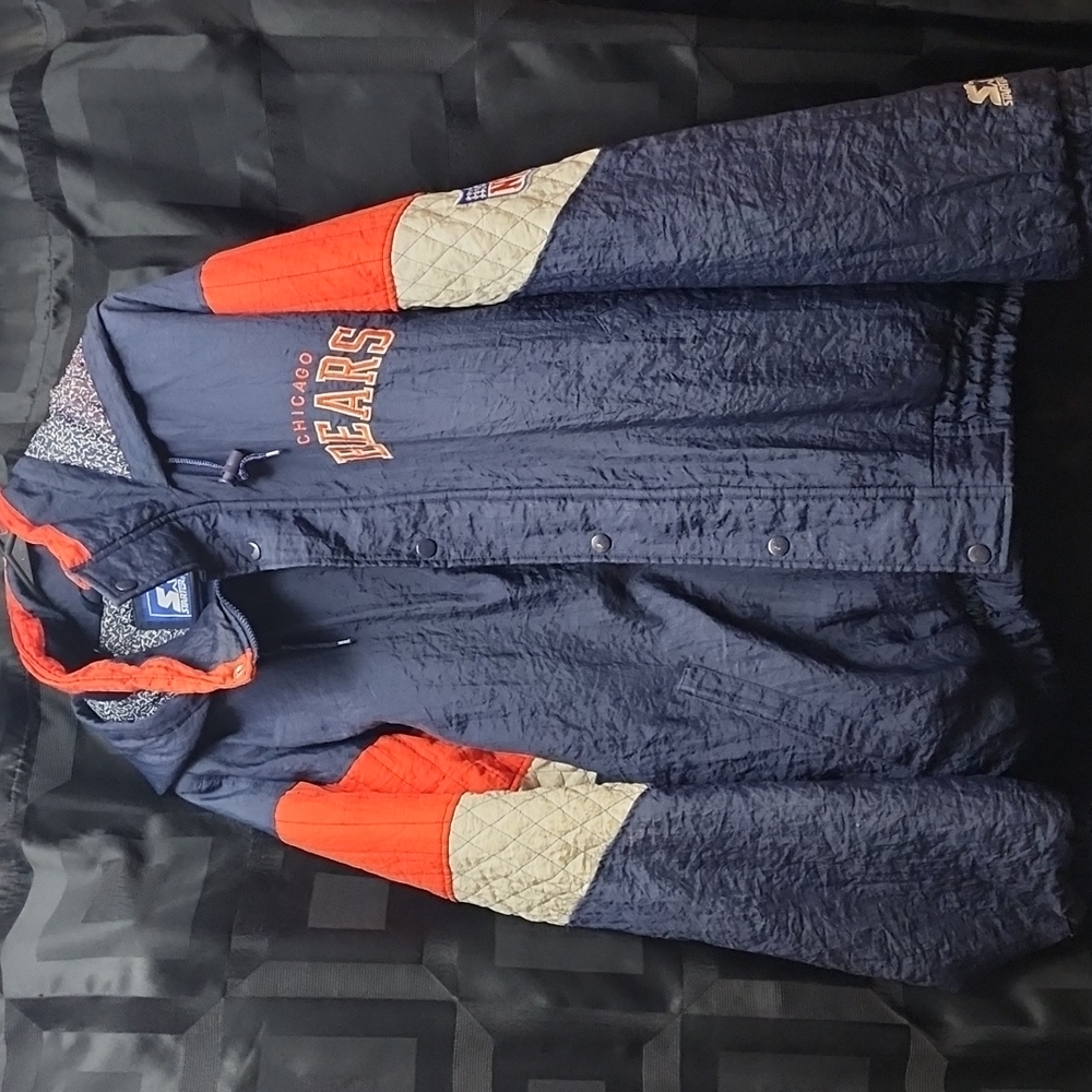 Vintage 90s Chicago Bears Starter Jacket Official NFL BRAND